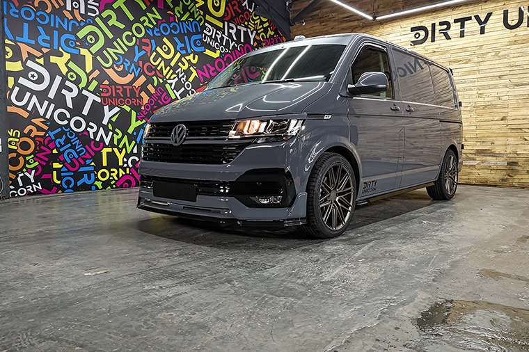 Volkswagen Van Grey | Dirty Unicorn